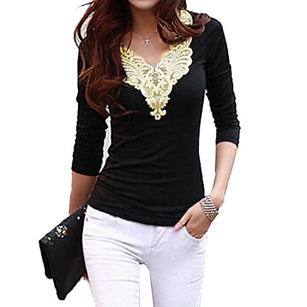 Women's Slim V-Neck T-Shirt